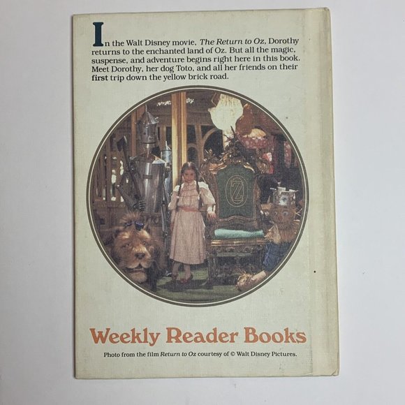 The Wizard of Oz by L. Frank Baum Hardcover 1984 Vintage Weekly Reader Book - Picture 3 of 5